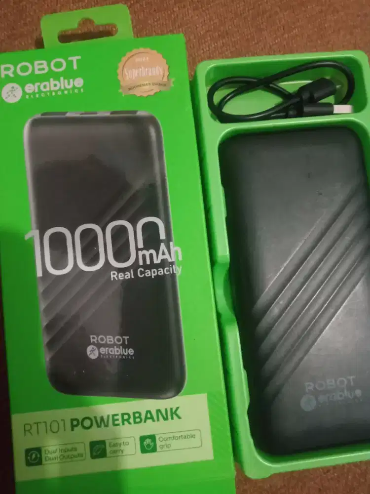 powerbank robot 10.000 mah