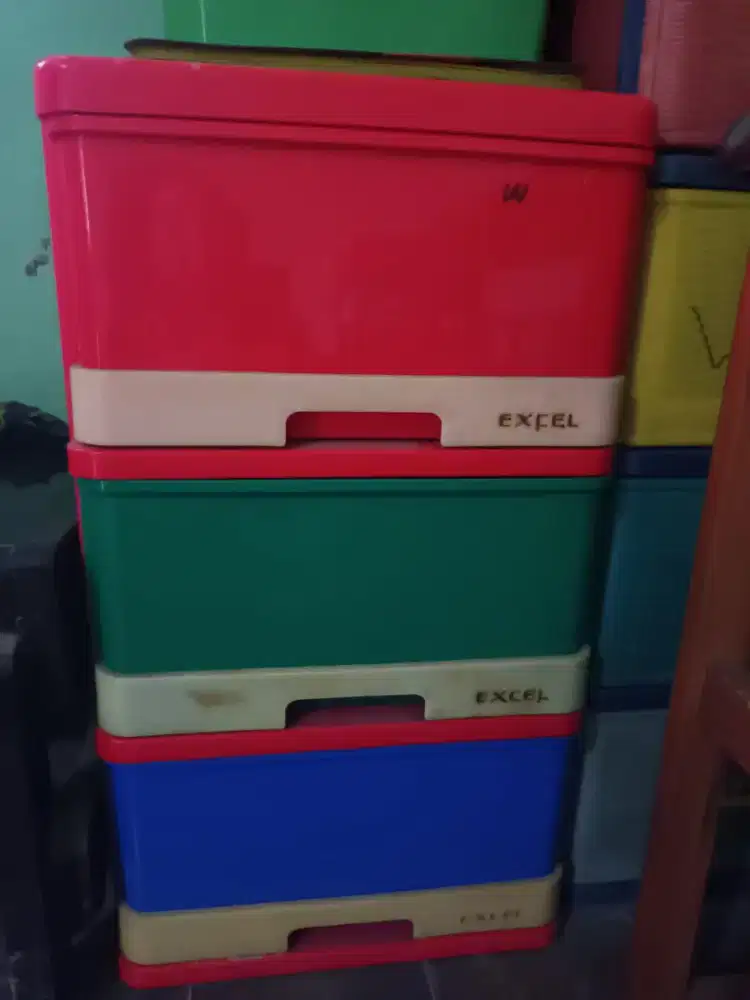 Lemari Plastik 3 Laci