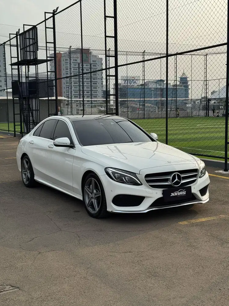 MERCY C250 AMG 2015 PUTIH FULL SPEC MURAH
