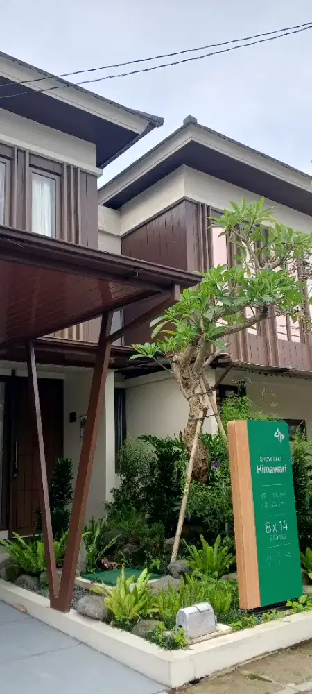 PROMO RUMAH TANPA DP 0% HIMAWARI READY SIYAP HUNI FREE SEMUA BIYAYA
