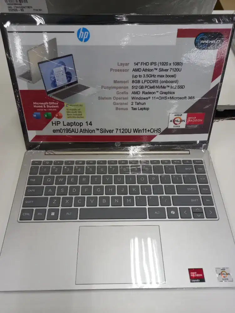 Laptop Merk HP AMD Athlon