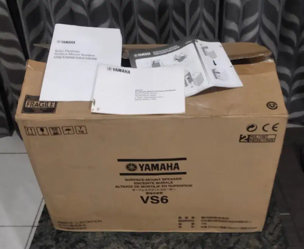 Speaker (pasif) Yamaha VS-6  /  like new !!