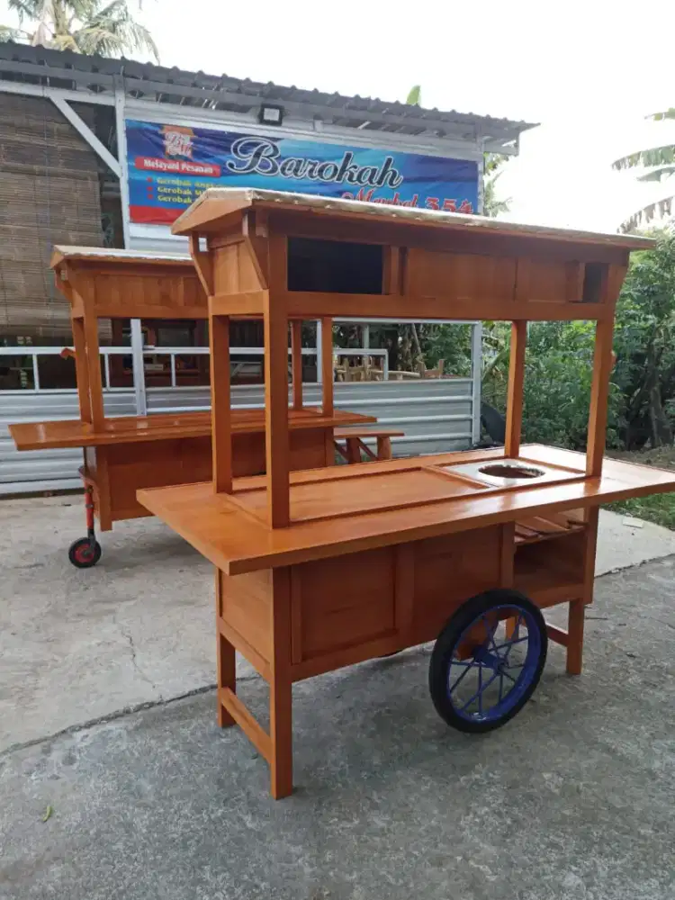 Gerobak Angkringan jg Melayani Pesanan Grobak Bakso Mie Bubur Sate dlL