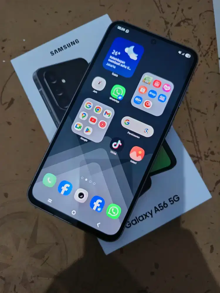 Samsung A56 (12/256) fulset original.mulus no minus