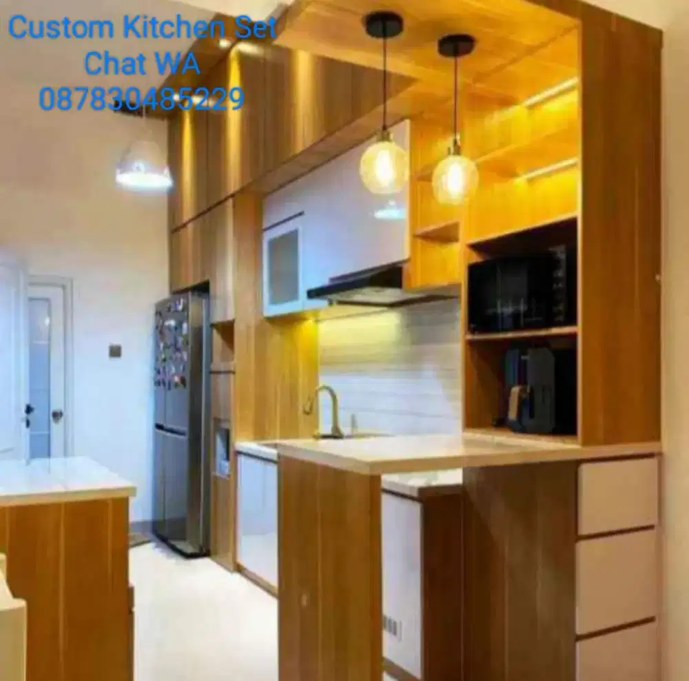 Produksi Mebeller Kitchen & Wardrobe Lapis Hpl