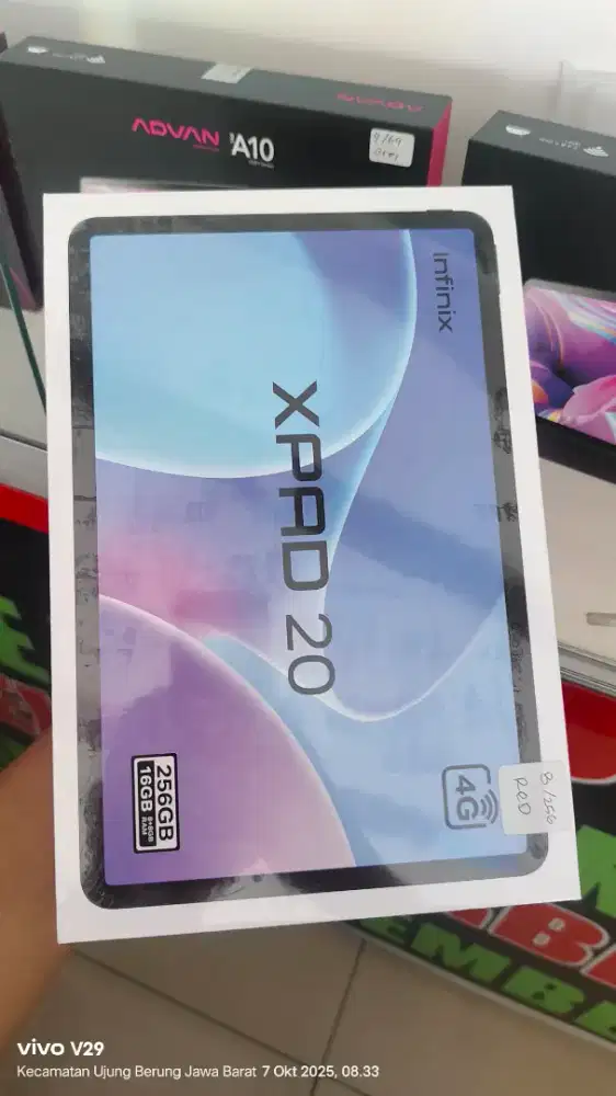 Infinix Tab 20 4G Lte 8+8/256gb baru spesial promo