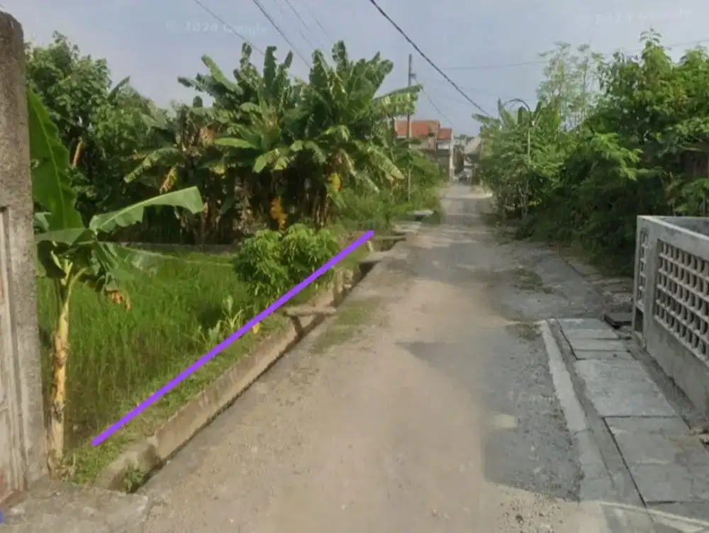 Disewakan tanah bagus strategis cocok untuk cafe resto di gamping