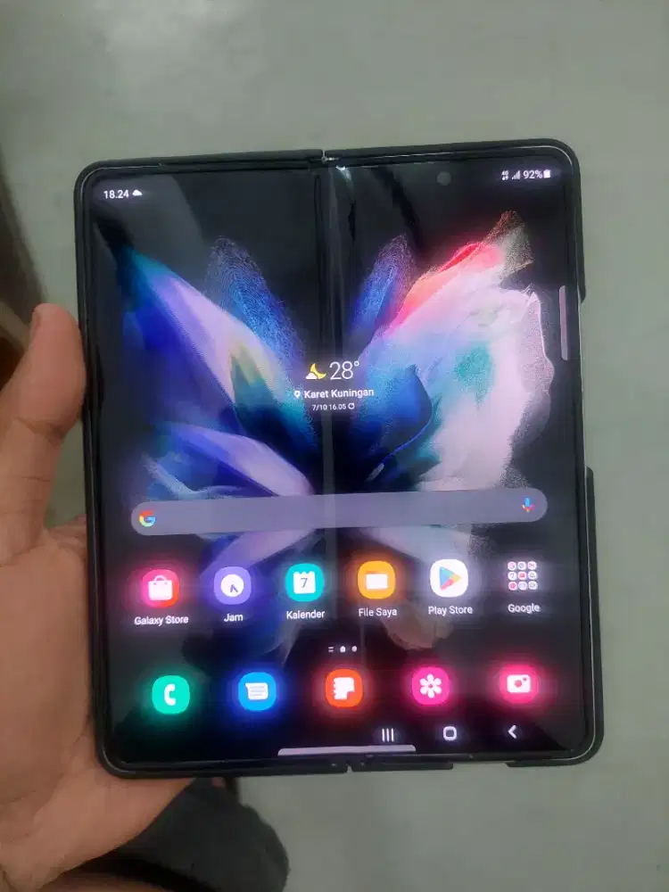 samsung fold 3 256gb lengkap