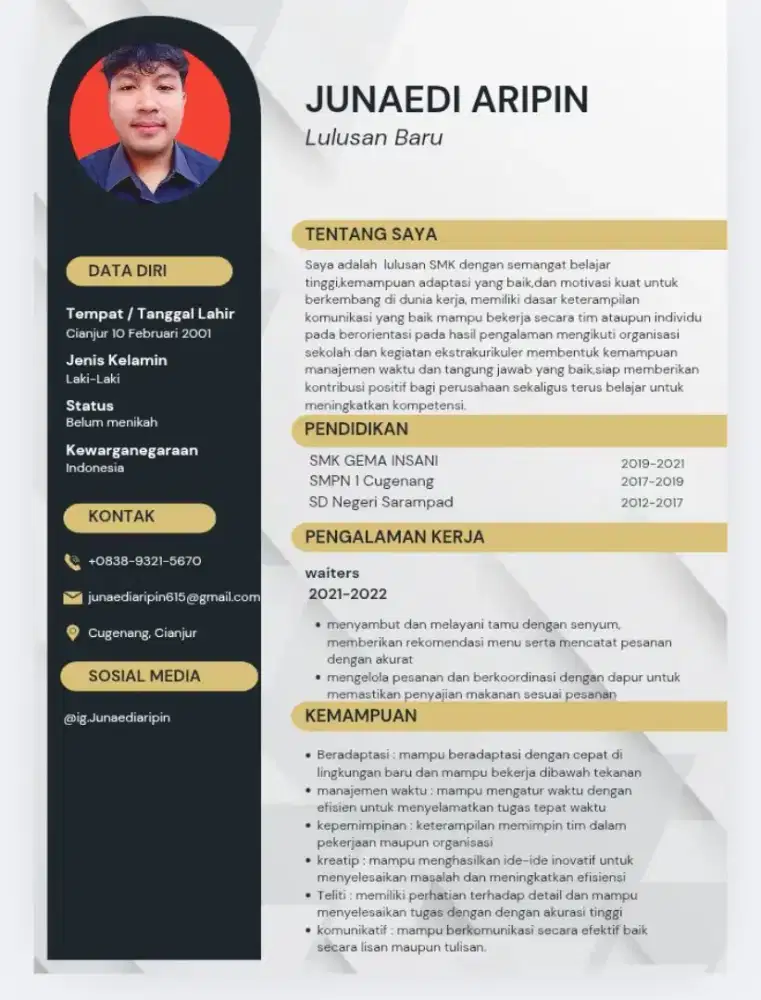 CARI PEKERJAAN APA SAJA