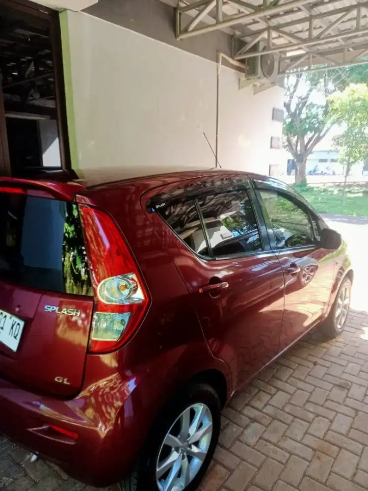 Dijual splash merah metalik