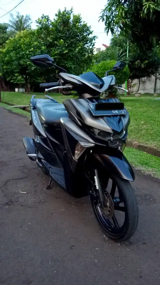 Yamaha Soul GT 125 Tahun 2017 Blue Core Muluss Pajak Hidup Panjang