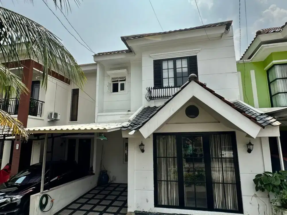 Rumah Murah American Classic Full Furnish, Cirendeu Tangsel Nego