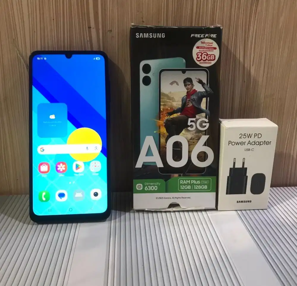 Samaung A06 5G 6/128 Fullset ori