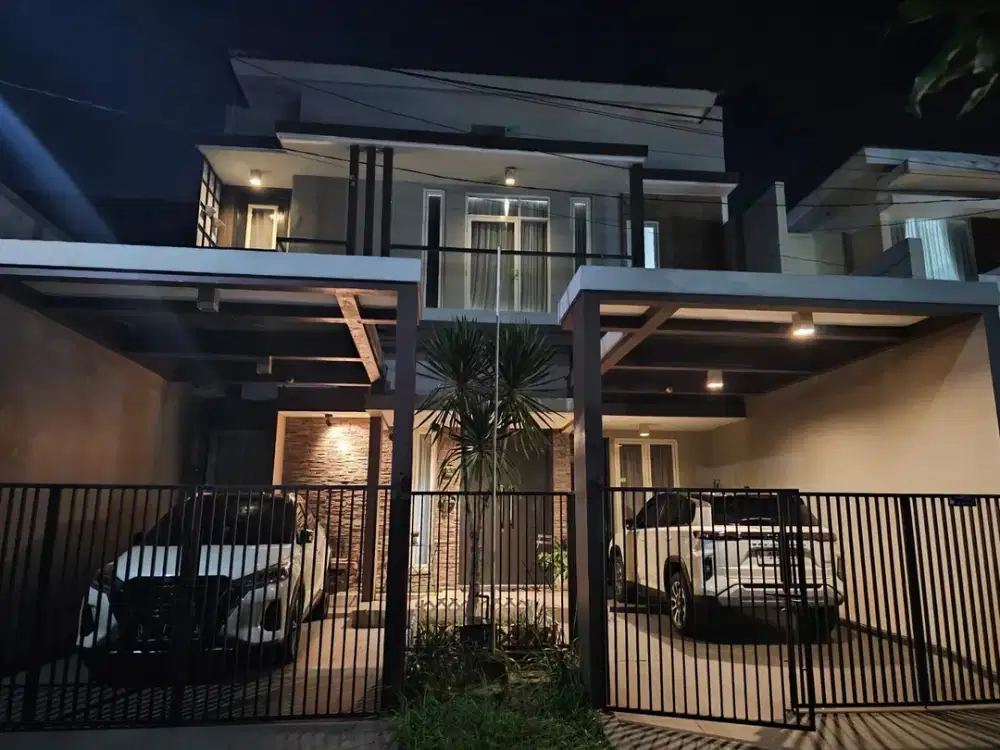 Jual Rumah Mewah 2lantai Siap Huni  5kt 4km Mepet  Ke Bandara  Juanda