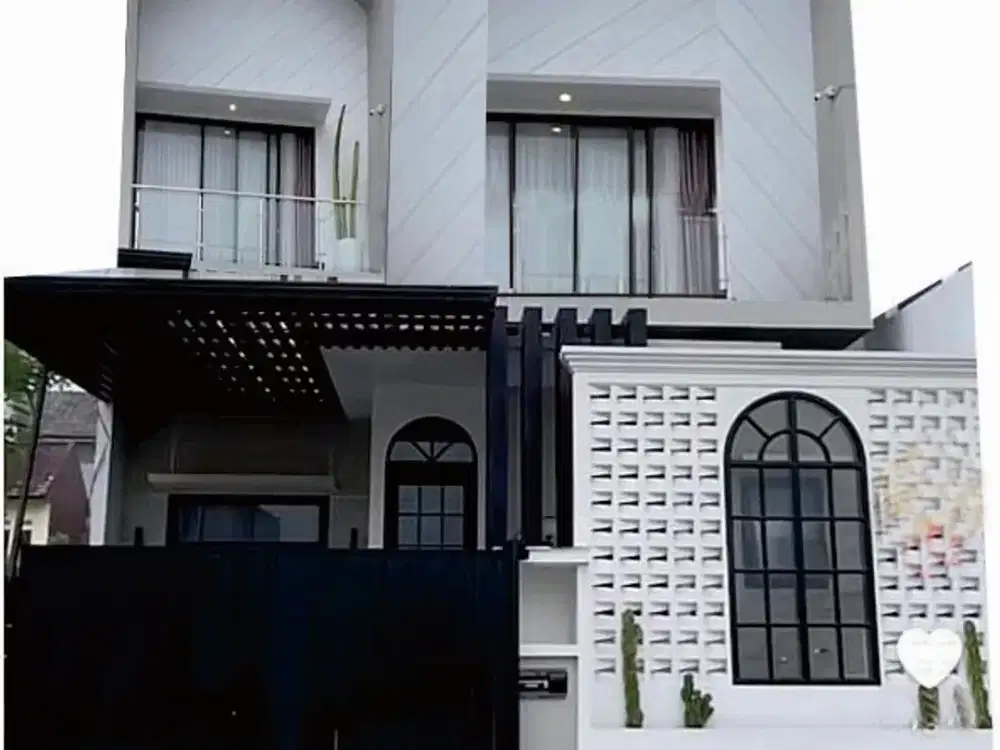 LANGKA Jual RUMAH Hook Surabaya Kota On Progres Modern Minimais