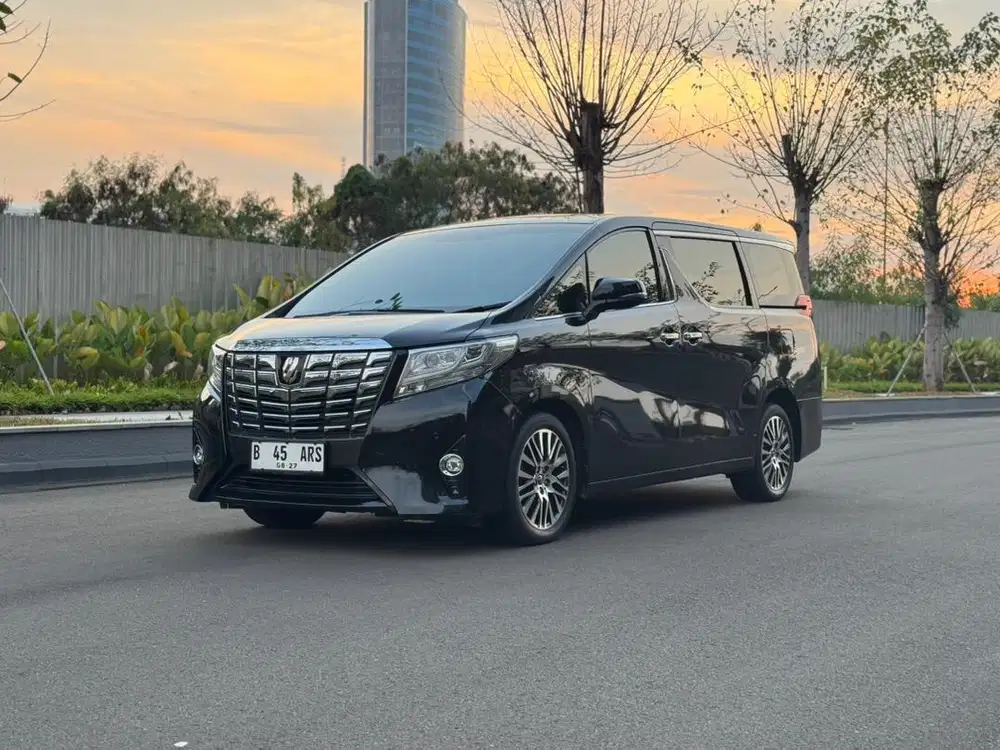 ANTIK Alphard G ATPM 2017 AT KM 41rb