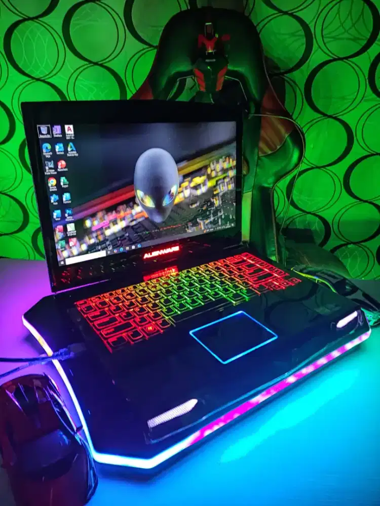 Laptop Monster Gaming ALIENWARE M14x Ram 16Gb SSD Dual VGA NVIDIA