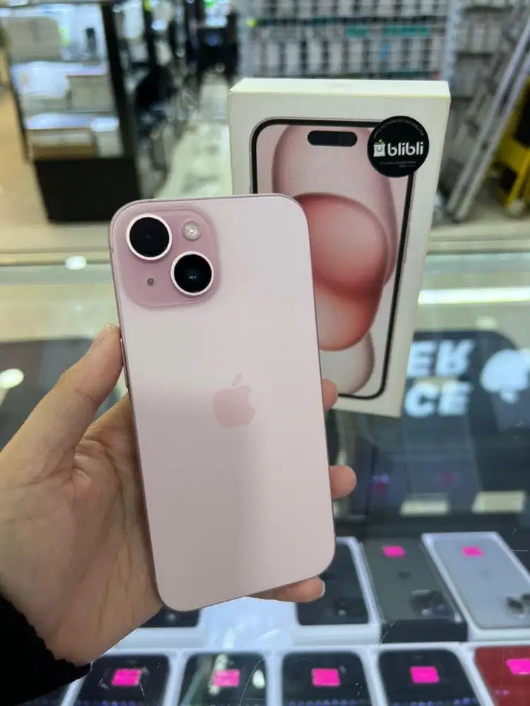 SECOND IPHONE 15 128GB EX IBOX MULUS GARANSI ON