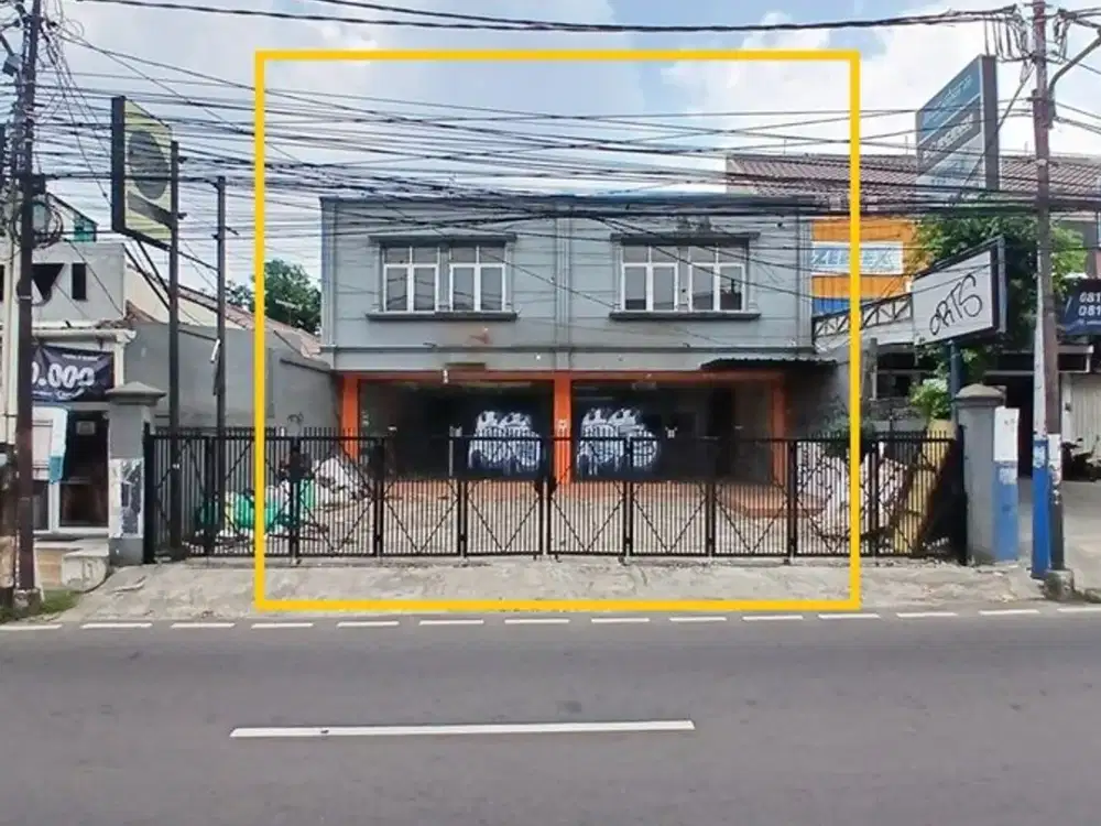 Disewakan Bangunan Komersial 2 lantai di Condet Raya