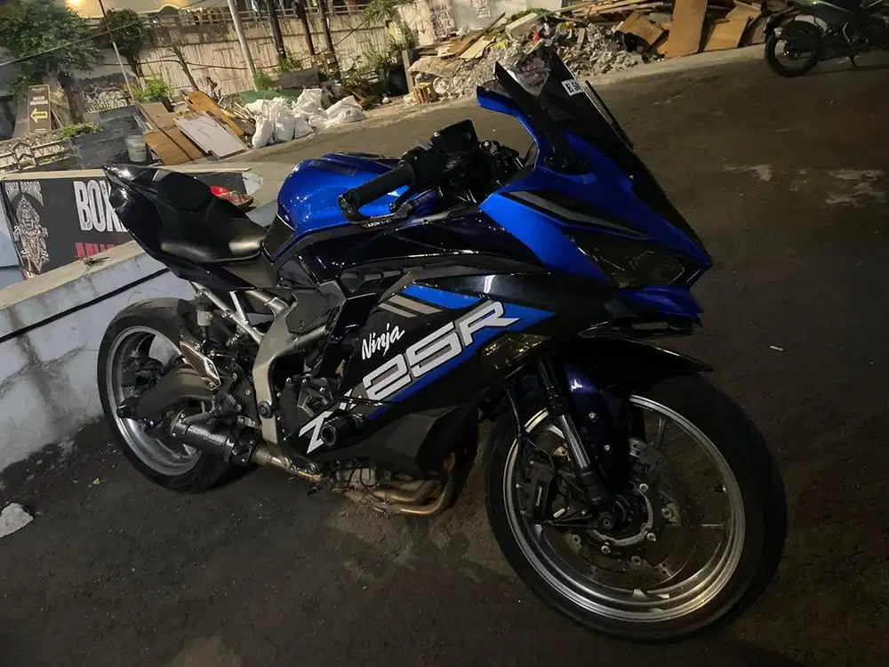 Jual BU Zx25R Abs QS blue kinyiiiissss