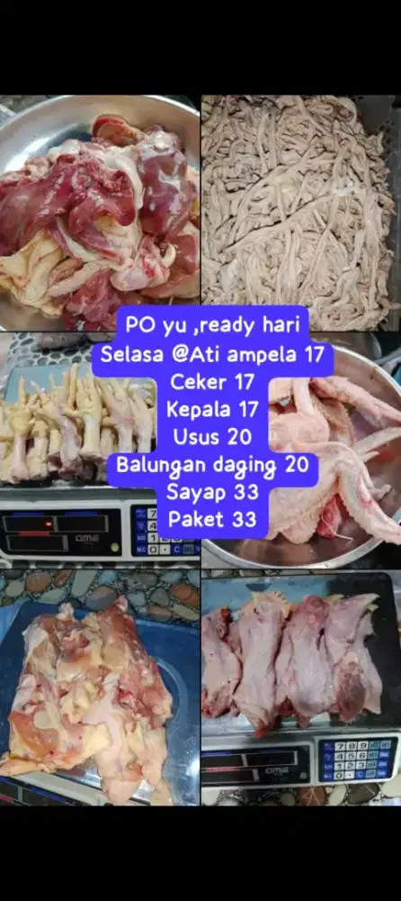 Hati ayam dan teman2 nya