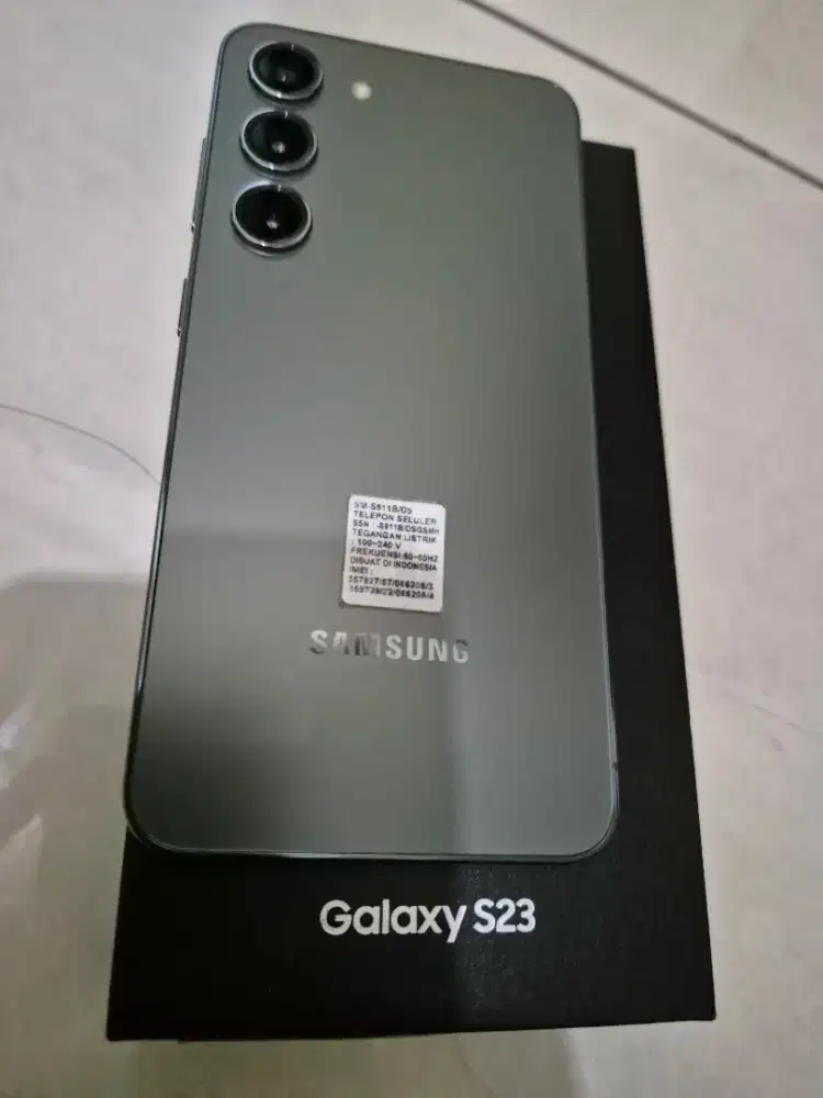 Samsung S23 8/256 Green fullset ori muluss