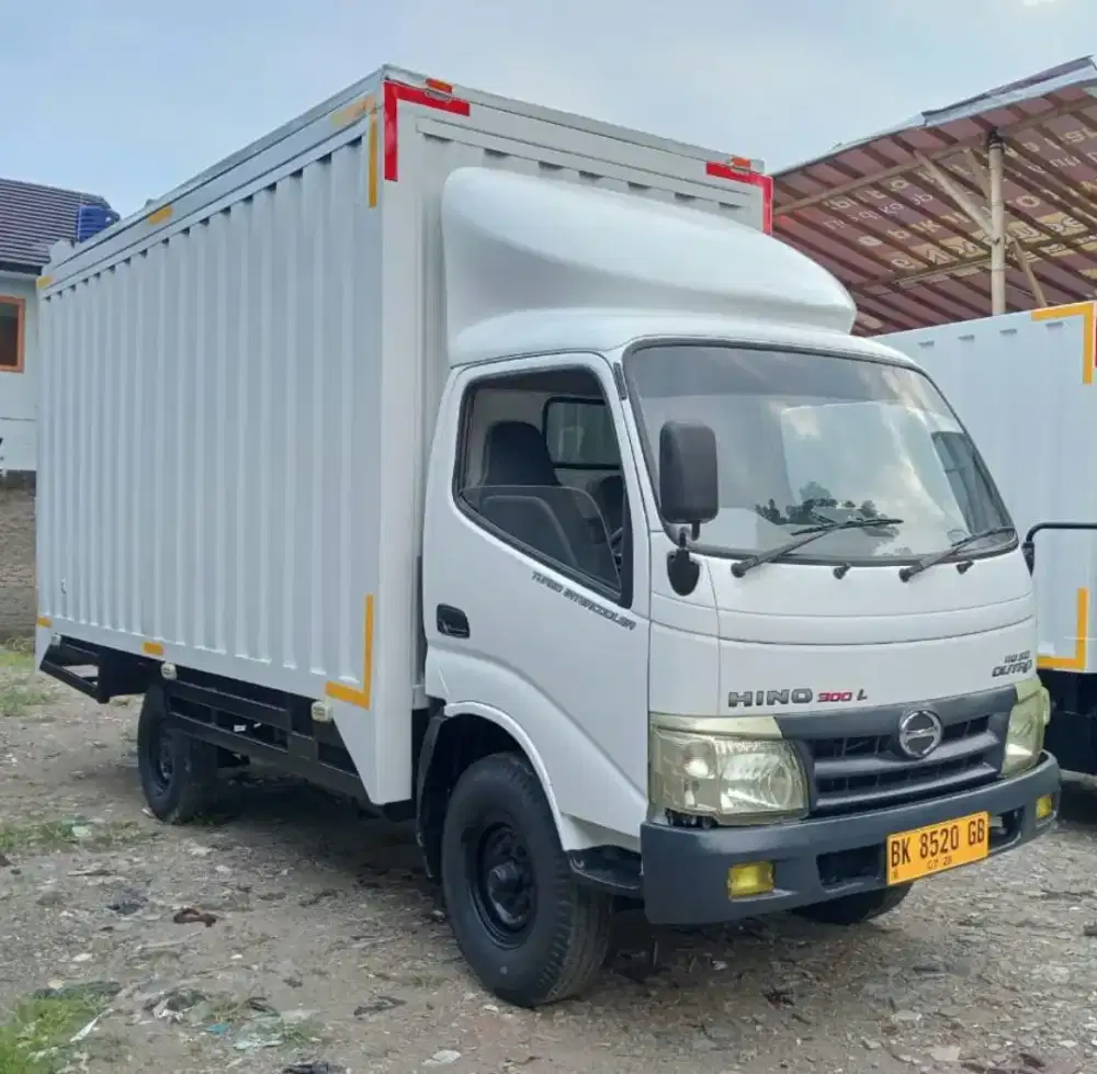 CDE ENGKEL LONG BOX 20 CBM HINO DUTRO SDL 2012 ENGKEL LONG BOX BESI