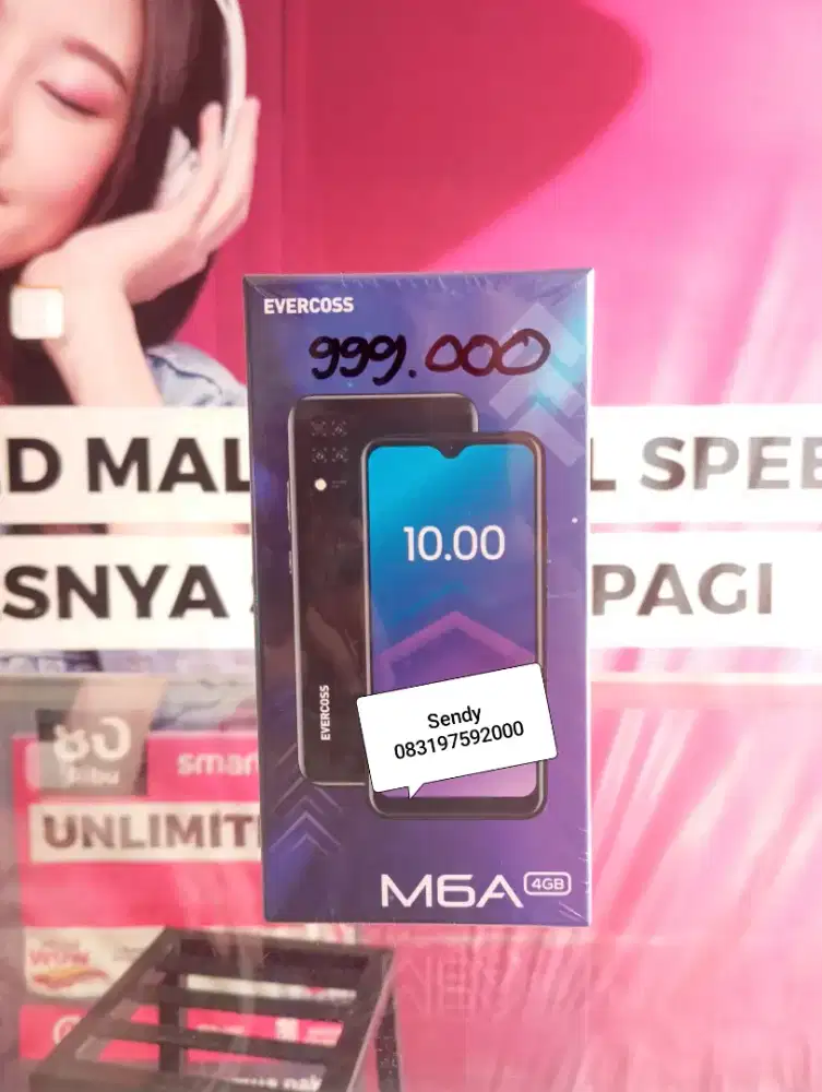 EVERCOSS M6A 4/32 PROMO CUCI GUDANG