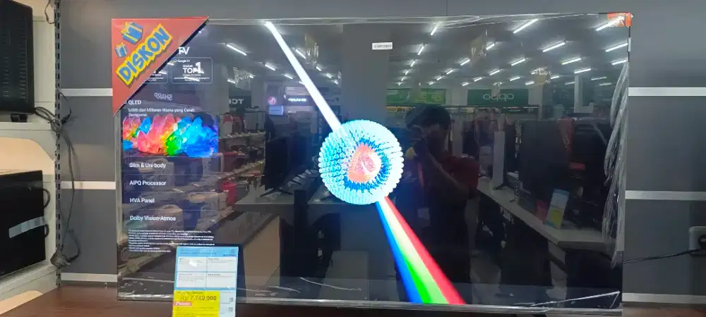 TV TCL | 55 | 4K UHD | QLED