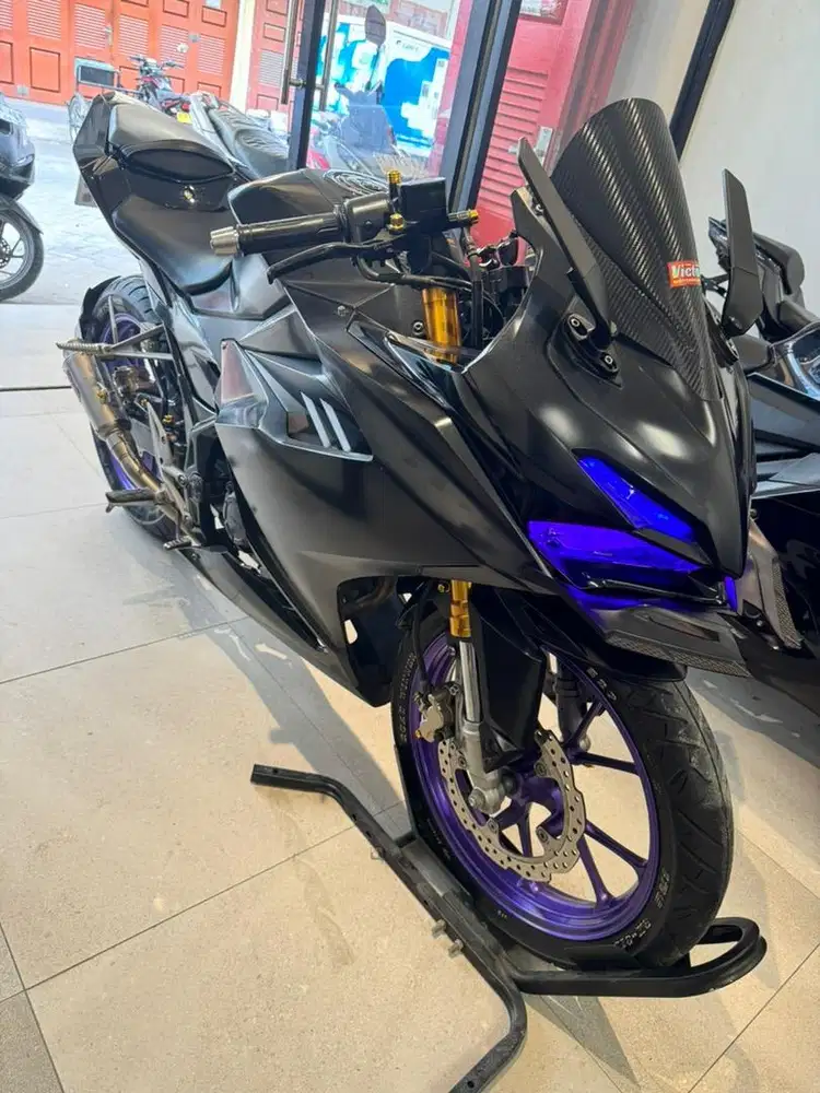 Honda CBR 150R V4 2021 Warna Hitam Doff 150 R Black Dop Motor Sport