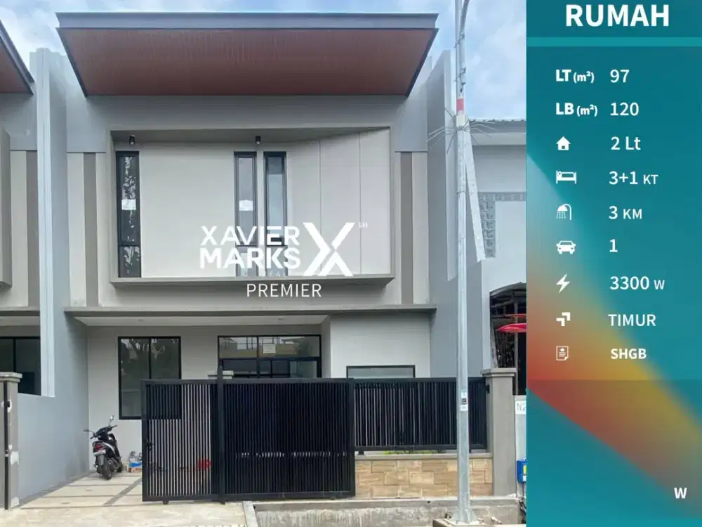Dijual Rumah 2 Lantai Siap Huni di Sawojajar Malang