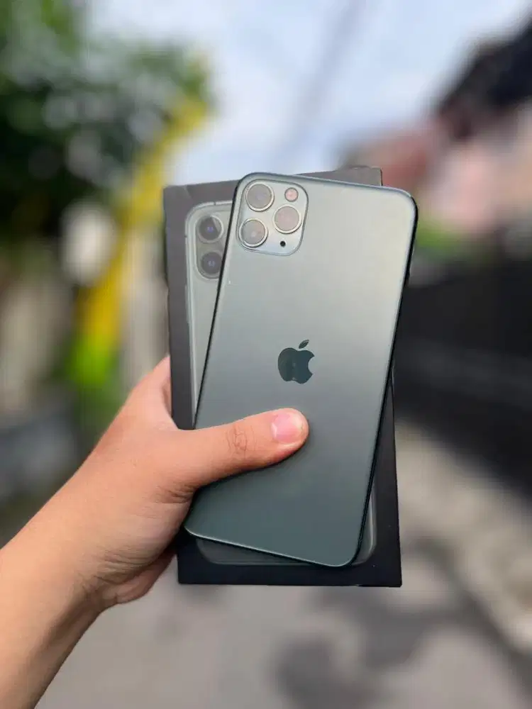 iPhone 11 Pro Max 256gb ex ibox second resmi