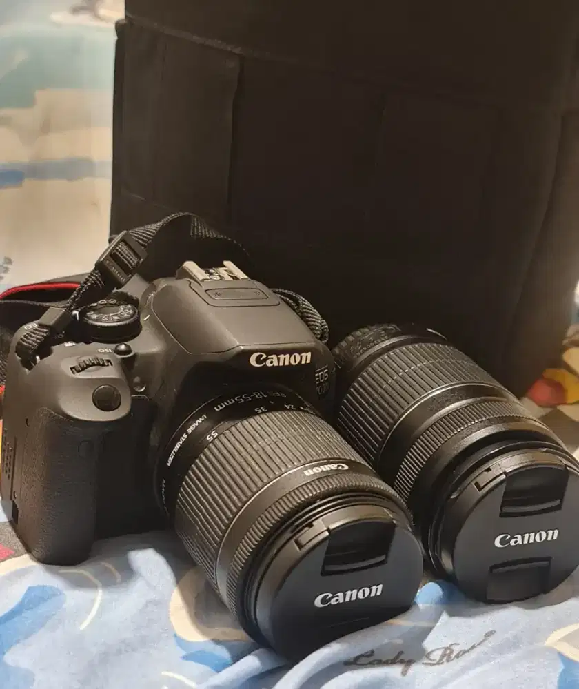 Dijual Camera Canon EOS 700D + Lensa Tele