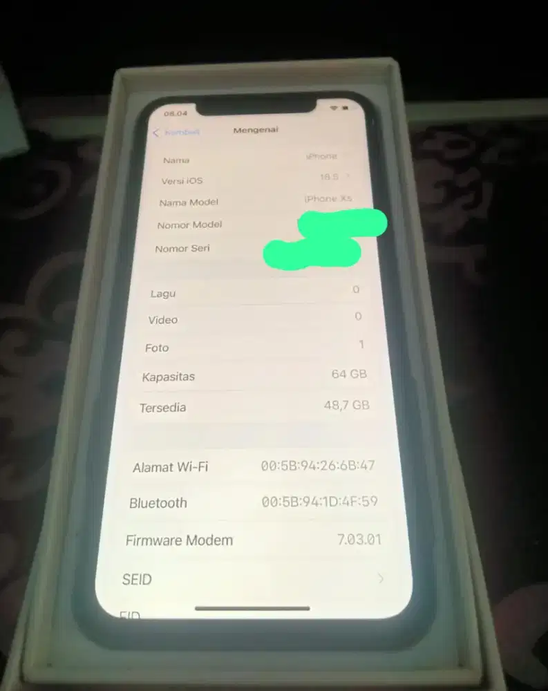 Iphone XS 64GB BANDUNG