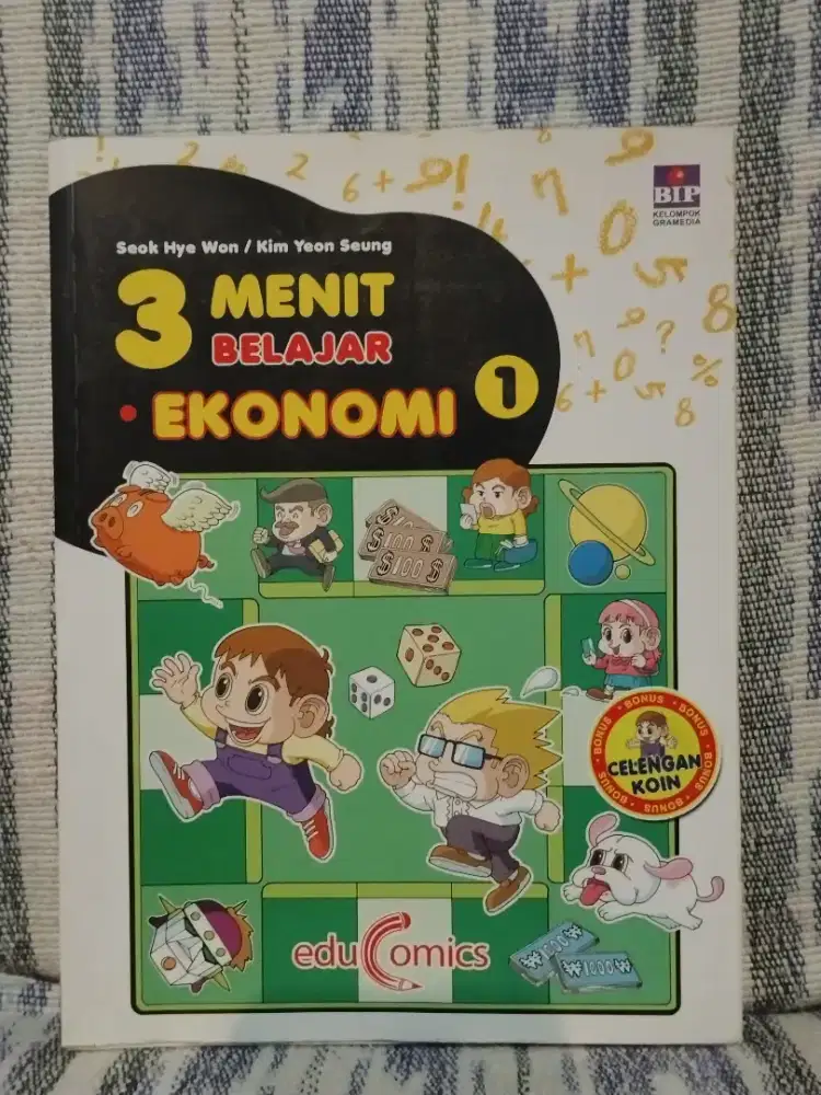 Buku Edunomics 3 Menit Belajar Ekonomi Vol. 1