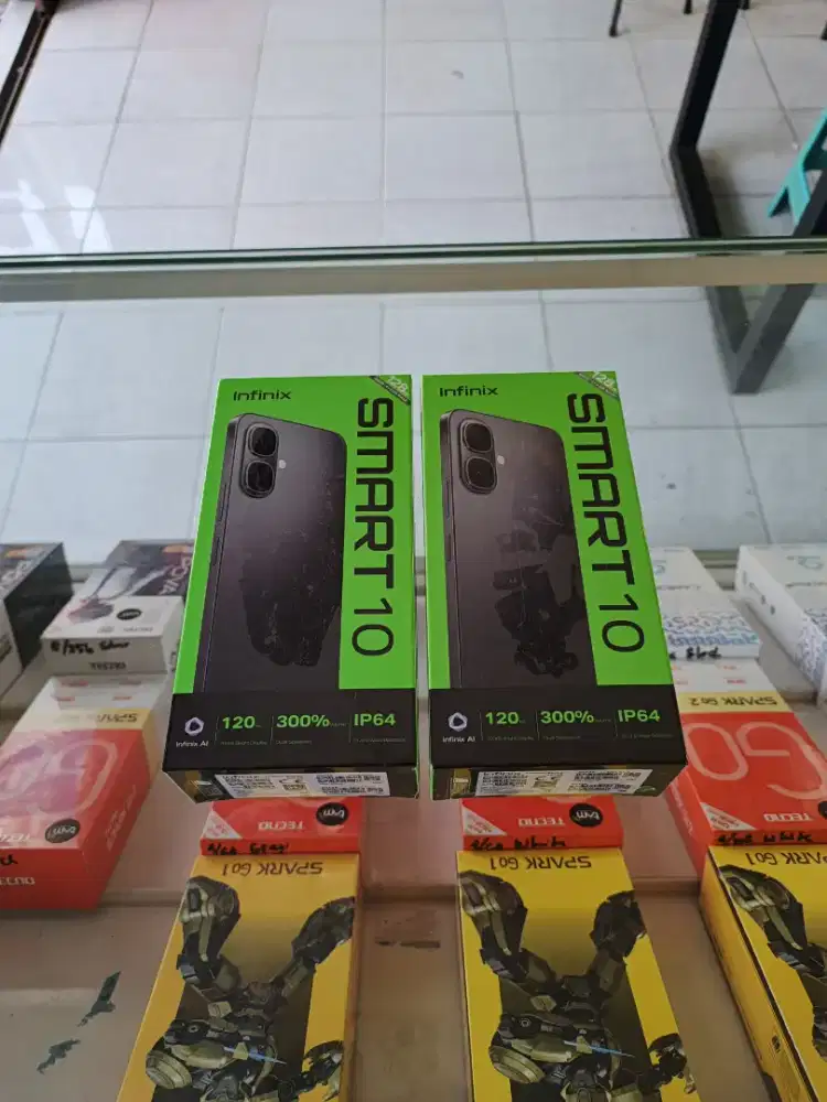 [ Fast respon WA ] Infinix Smart 10 4+4/128 Garansi resmi 1thn