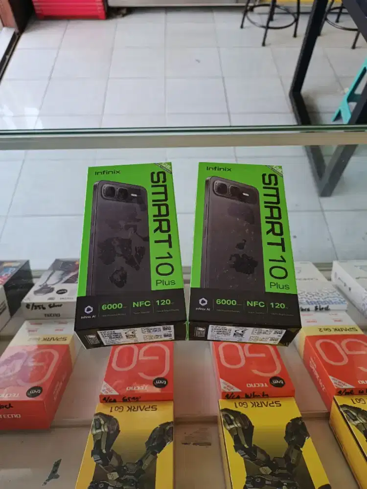 [ Fast respon WA ] Infinix Smart 10+ NFC 8+8/128 Garansi resmi 1thn