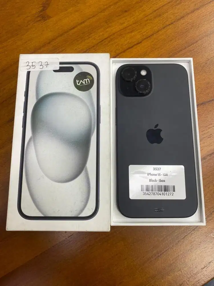 iphone 15 128 ibox garansi on