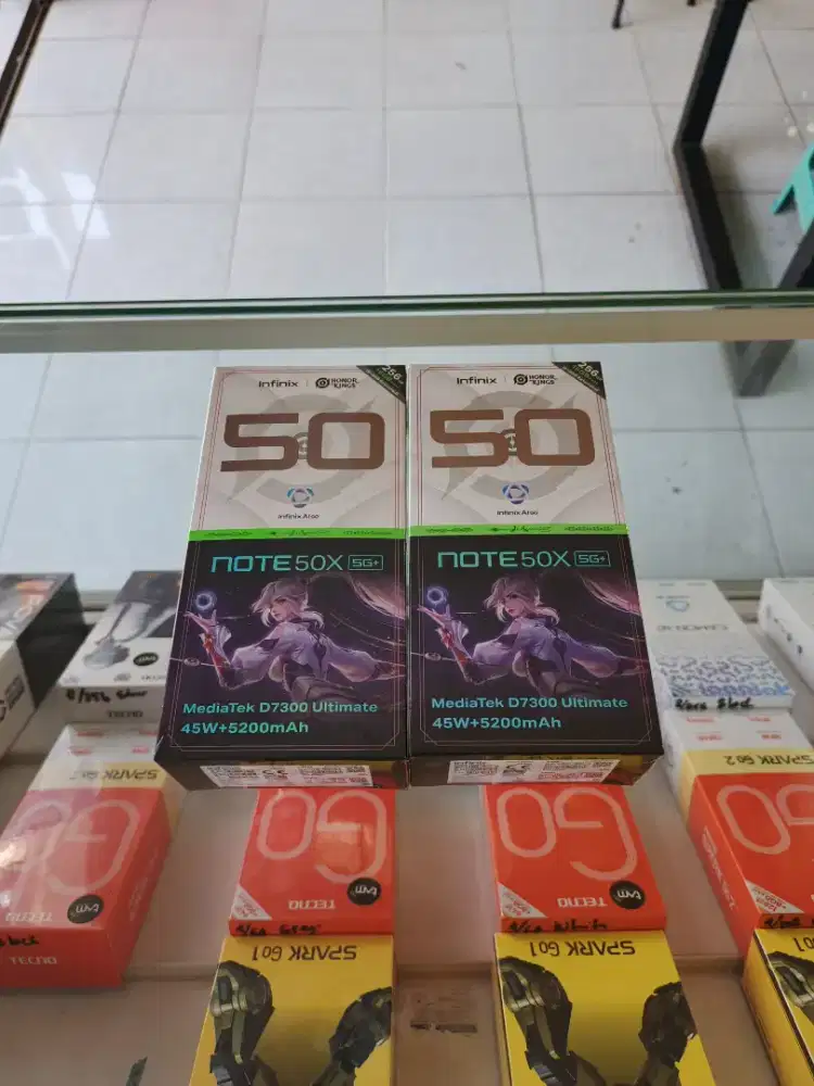 [ Fast respon WA ] Infinix Note 50x 5G 8+8/256 Garansi resmi 1thn