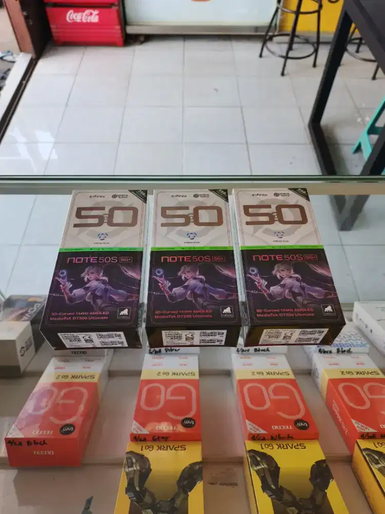 [ Fast respon WA ] Infinix Note 50s 5G 8+8/256 Garansi resmi 1thn