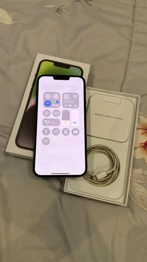 Dijual Iphone 14 Plus 128GB Black Lengkap Wifi Only