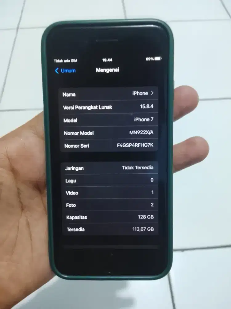 IPHONE 7 - 128GB