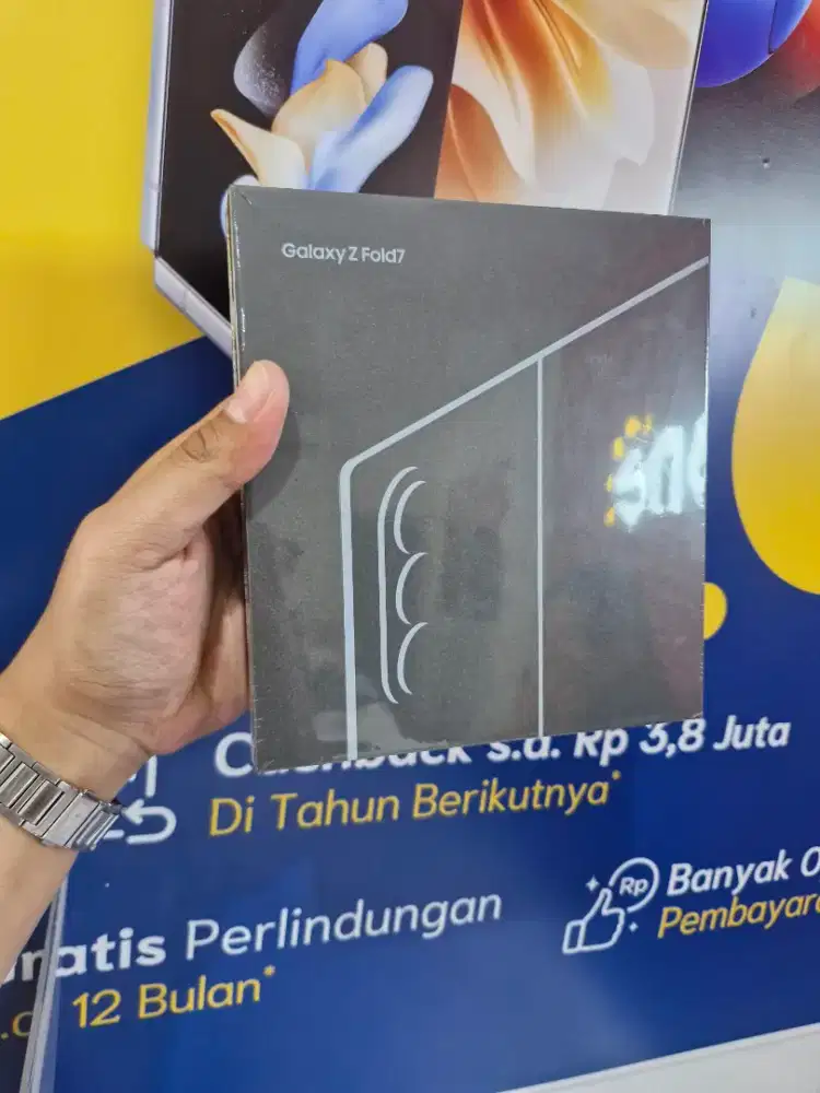 Samsung galaxy Z fold 7 12/256 New Segel resmi original