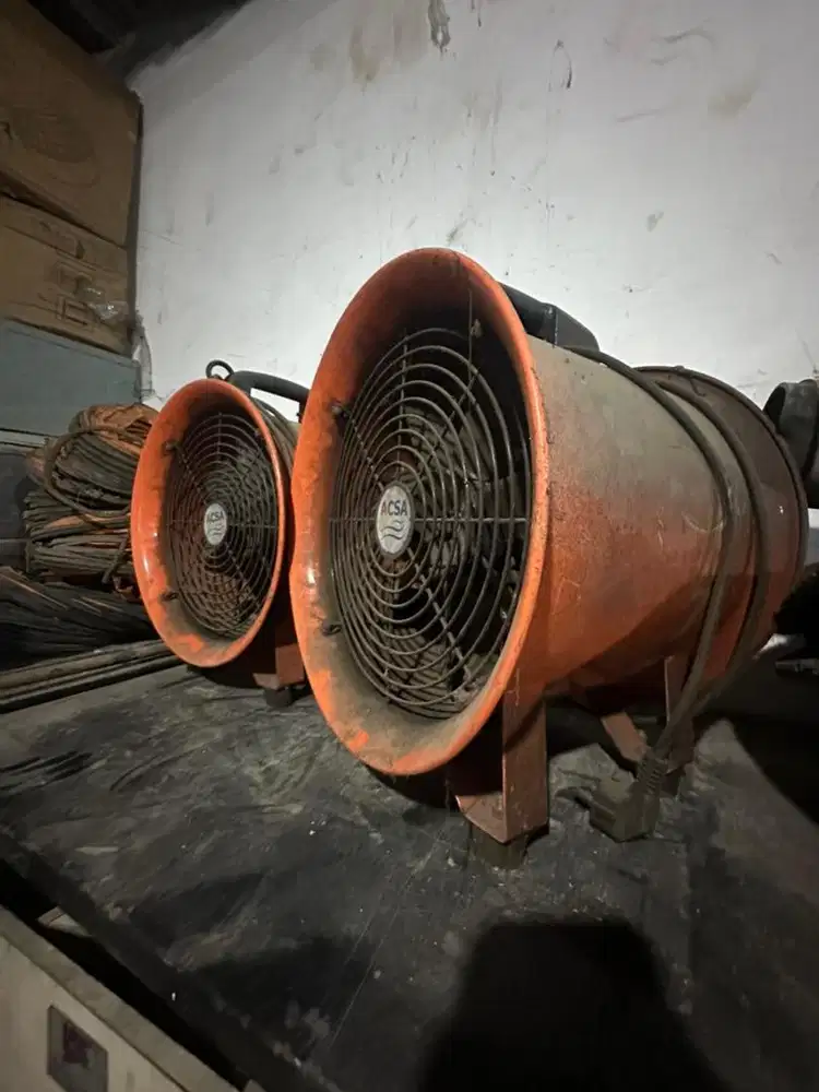 Portable Ventilator Kipas Ventilator Exhaust 12 inch Blower