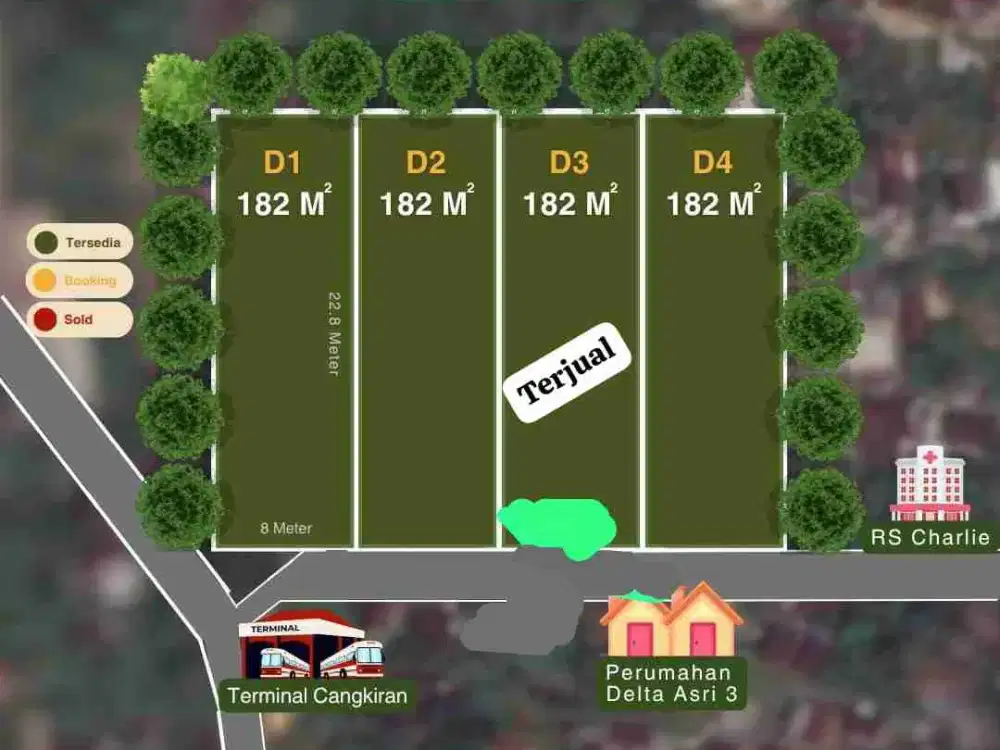 Termurah kavling Cangkiran Mijen Semarang