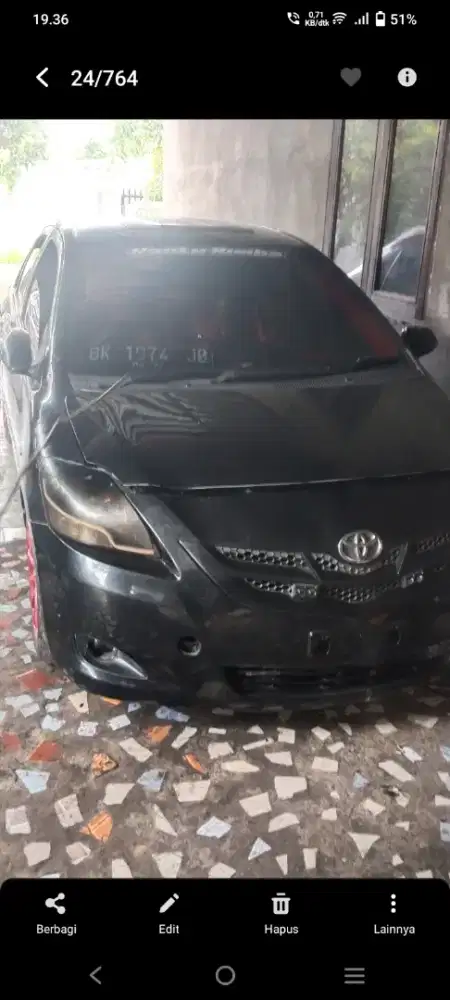 Vios gen2 tipe g tahun 2008 (bkn extaksi)