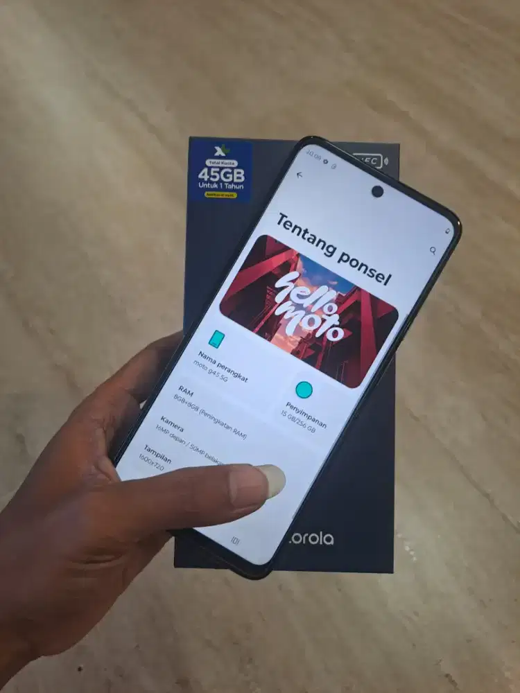 motorola moto g45 5G 8/256 second