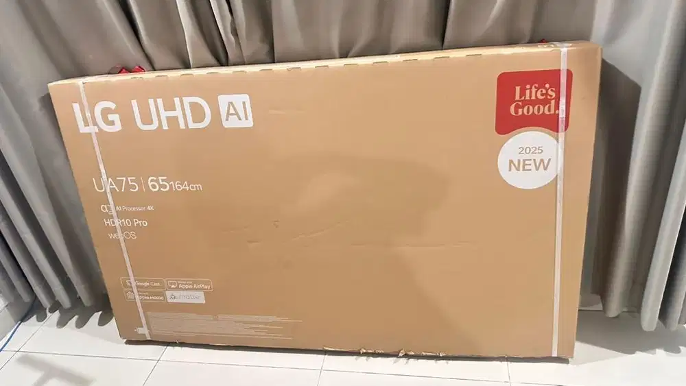 New LG TV 65 inch AI 2025