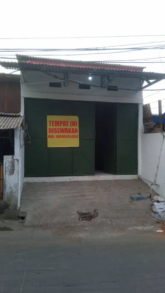 Disewakan kios / toko / counter / restoran/ laundry ramai jakbar