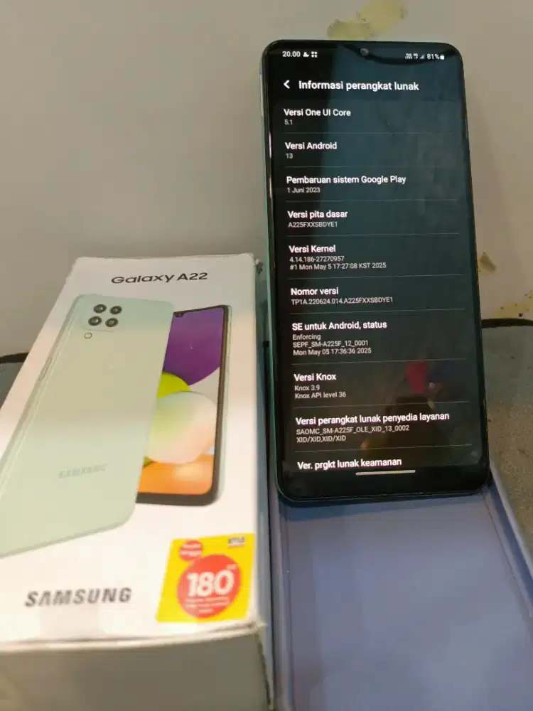 Samsung Galaxy A22 4G ( SEIN )  Resmi